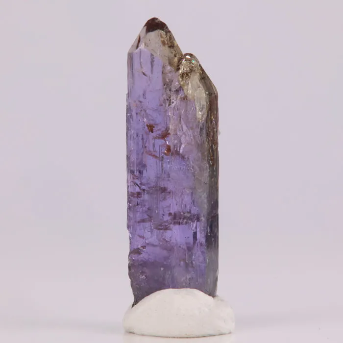 12.5ct Tall Thin Tanzanite Crystal