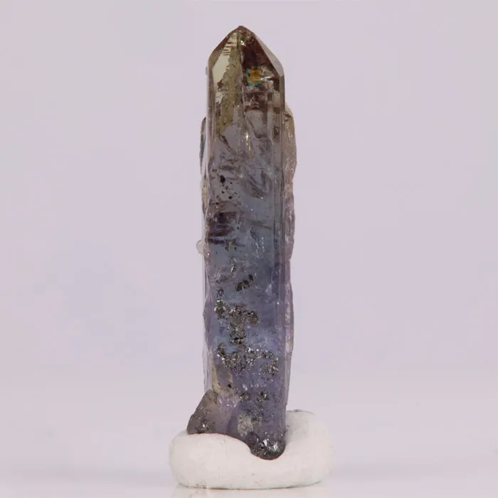 12.5ct Tall Thin Tanzanite Crystal