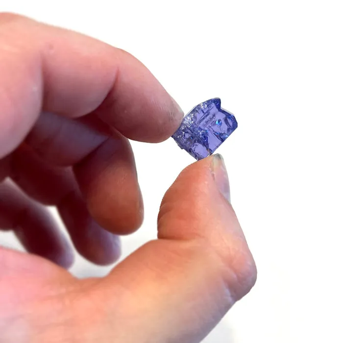 14.47ct Gemmy Purple Tanzanite Crystal