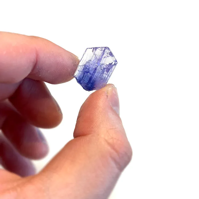 14.75ct Rare Fancy Color Pinkish Lavender Tanzanite Crystal