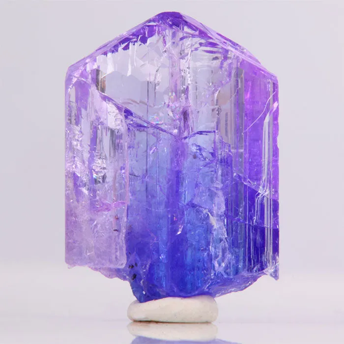 14.75ct Rare Fancy Color Pinkish Lavender Tanzanite Crystal