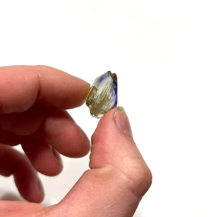 15.25ct Unheated Color Zoned Tanzanite Crystal