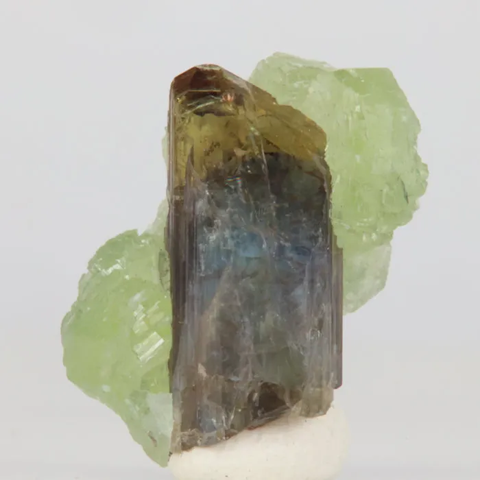 16.1ct Special Tanzanite & Prehnite Crystal Specimen