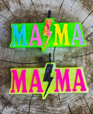 #175 {MAMA LIGHTNING BOLT} Decorated Car Scent