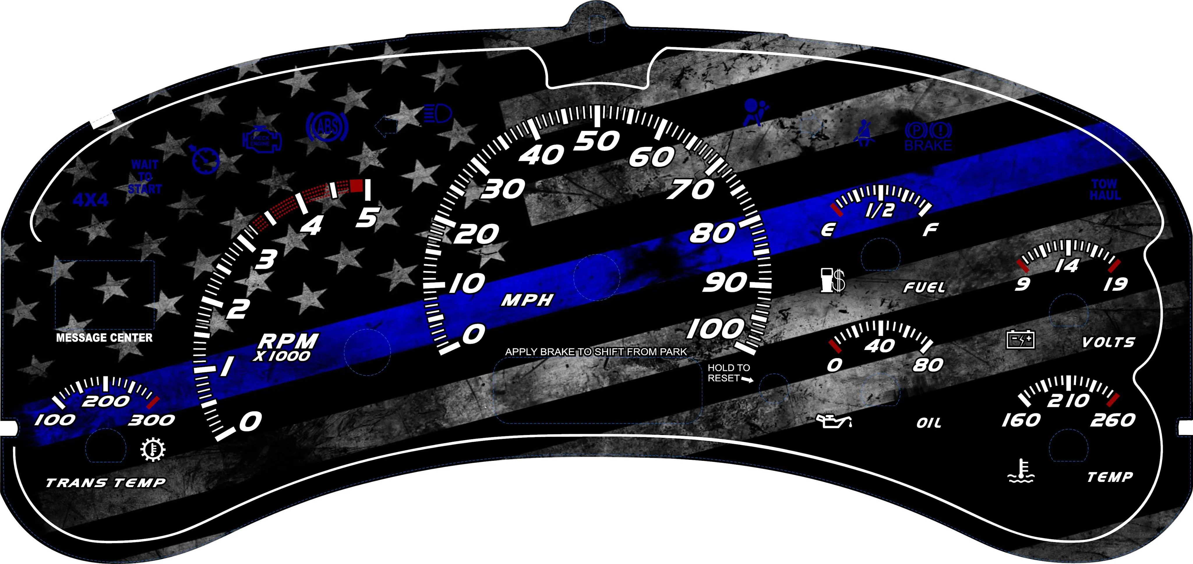 1999-2002 FULL SIZE GM TRUCK AND SUV OVERLAYS