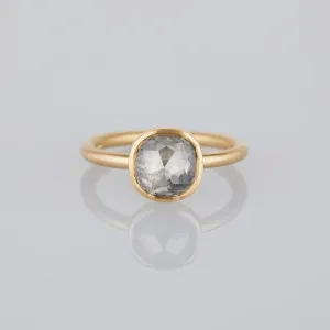 2.07 Carat One-of-a-Kind Rose Cushion Cut Icy Diamond Ring | DR122-OOAK