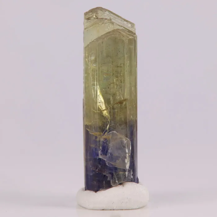 23.1ct BiColor Natural Tanzanite Crystal