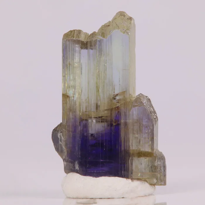 23.1ct BiColor Natural Tanzanite Crystal