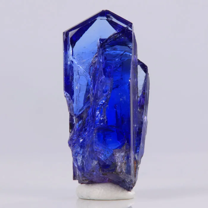 25.47ct Duel Tanzanite Crystal Specimen with Gemmy Deep Color