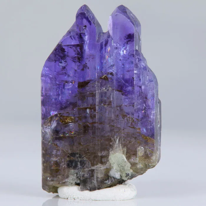 31.17ct Natural Color Tanzanite Crystal with Multiple Terminations