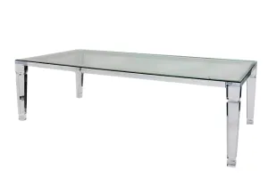 48" Manhattan Lucite Coffee Table