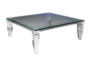 48" Portofino Lucite Coffee Table