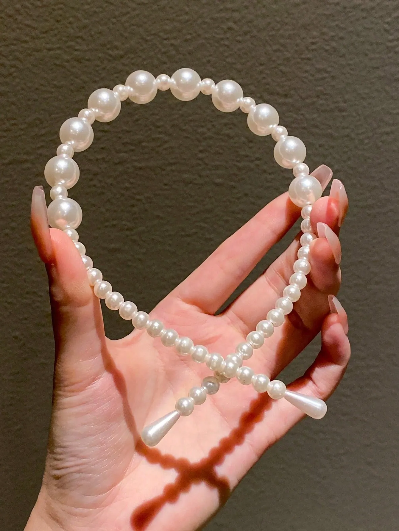 5pcs/Set Faux Pearl Decorated Hair Clips- FD ⚡
