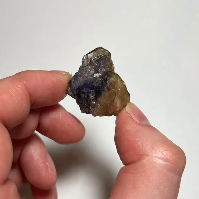 61.2ct Natural Multicolor Tanzanite Crystal