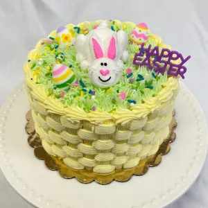 6" Easter Basket Buttercream Cake