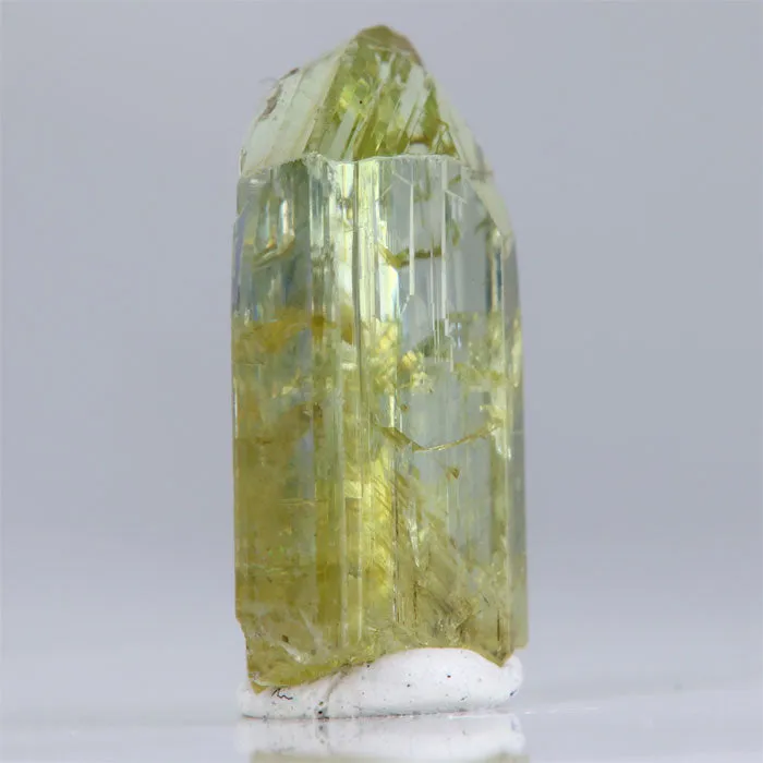8.19ct Fancy Color Natural Vibrant Yellow Tanzanite Crystal (Zoisite)