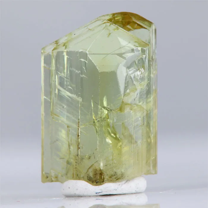 8.19ct Fancy Color Natural Vibrant Yellow Tanzanite Crystal (Zoisite)