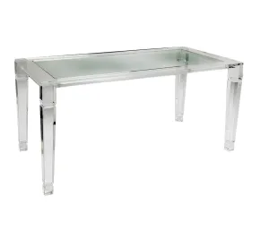 96" Manhattan Lucite Dining Table
