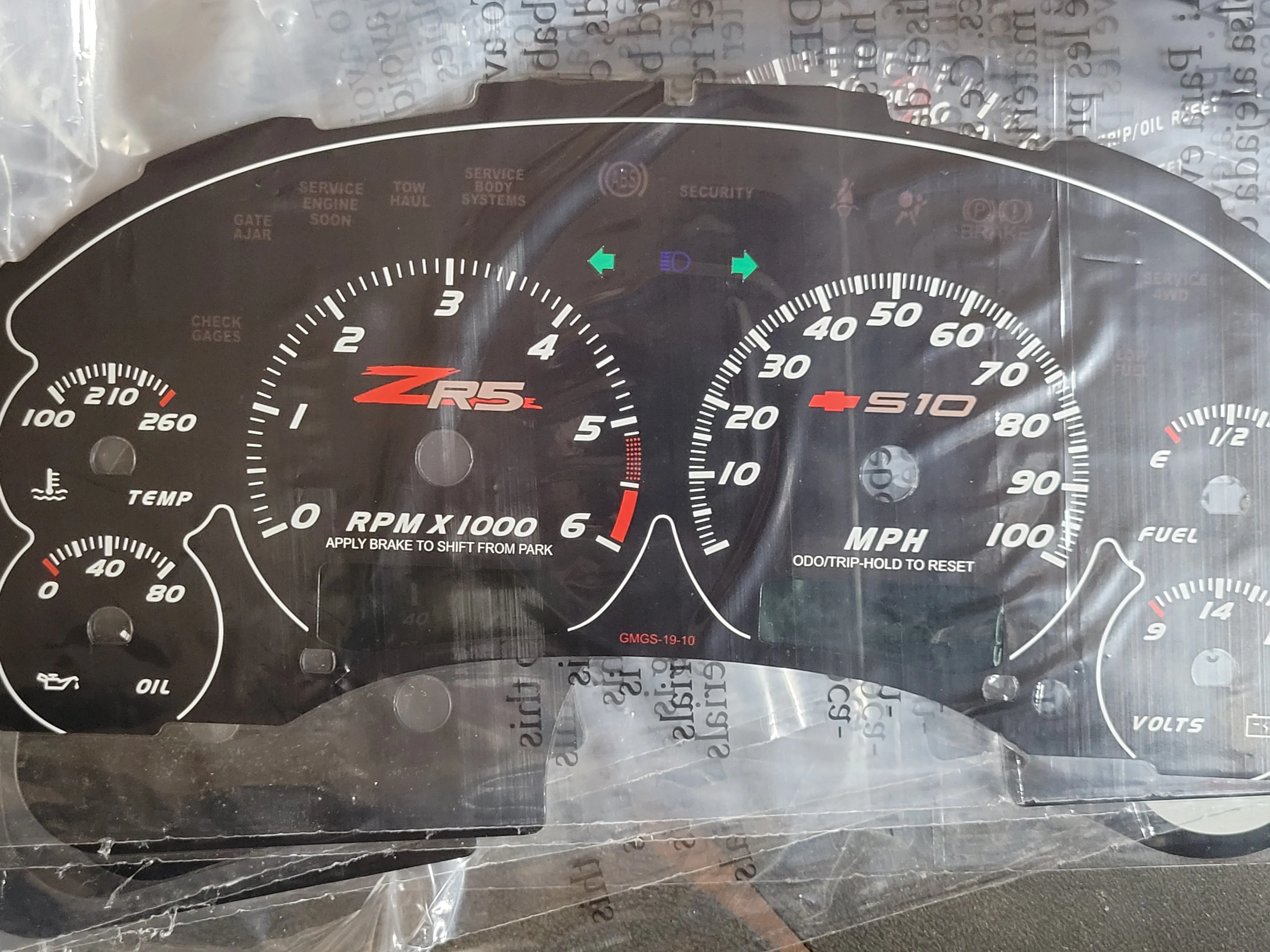 98-04 S10 OVERLAYS