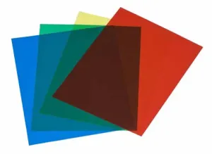 Acetate/Overlay Colored Single Sheet