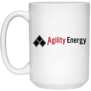 Agility Energy 21504 15 oz. White Mug