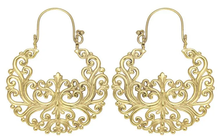 Alam Gold Earring #2 Large