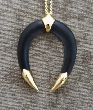 Alexis Bittar | Capped Horseshoe Necklace