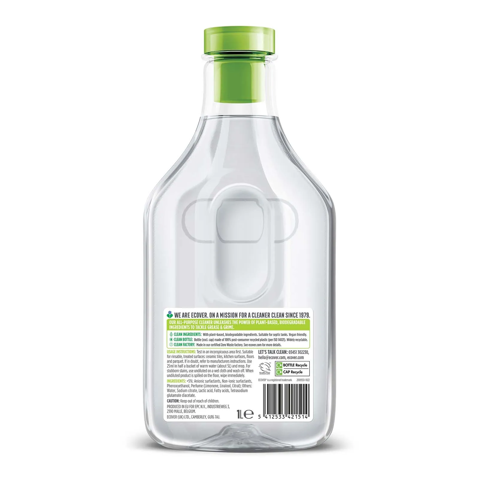All Purpose Cleaner - Lemongrass & Ginger 1L