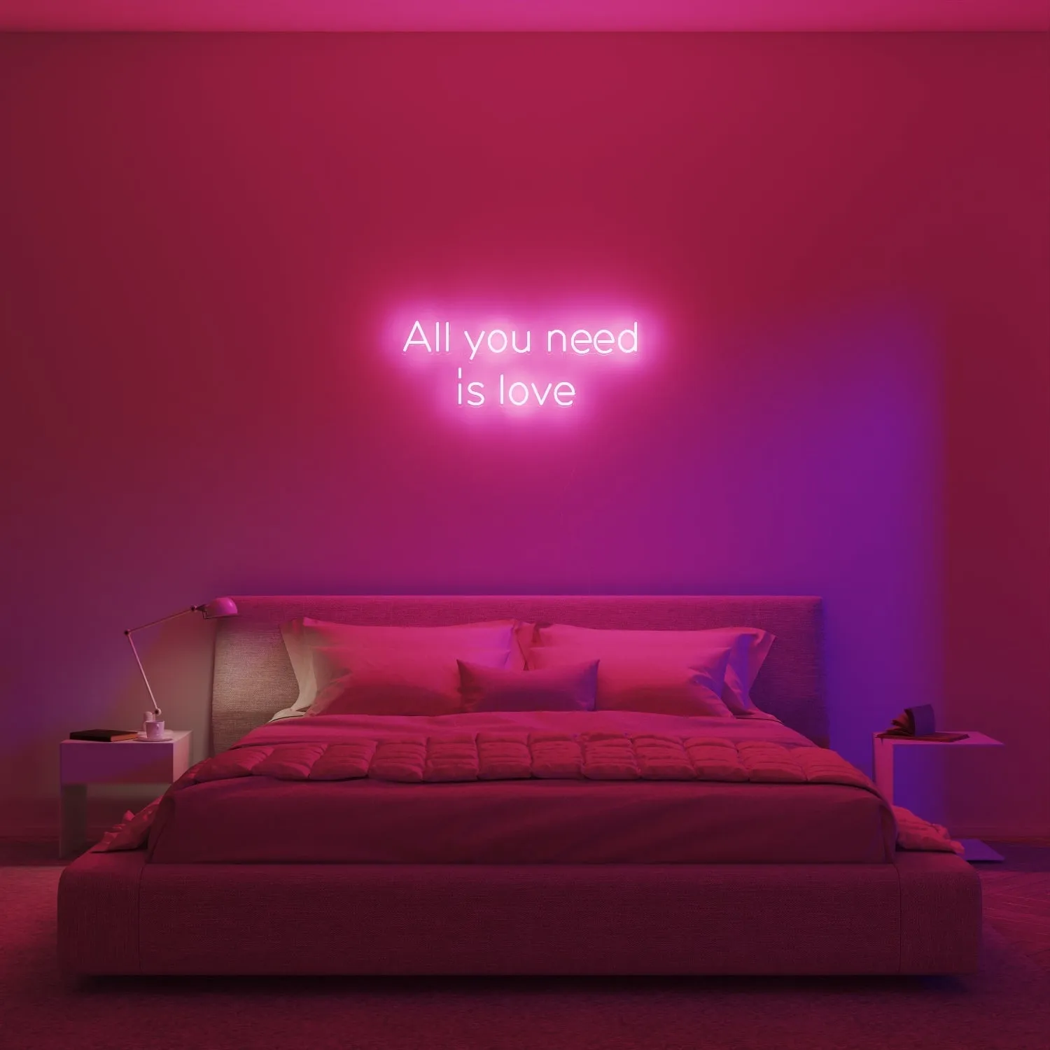 All you need is love - LED neon sign