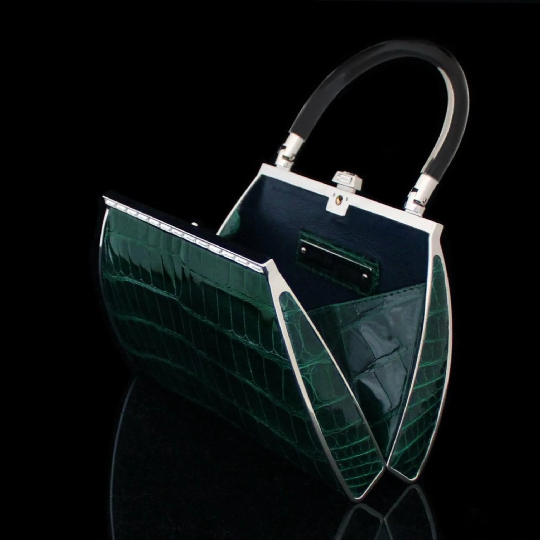Alligator Bag Emerald