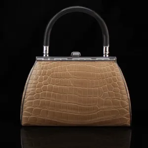 Alligator Bag Light Gold