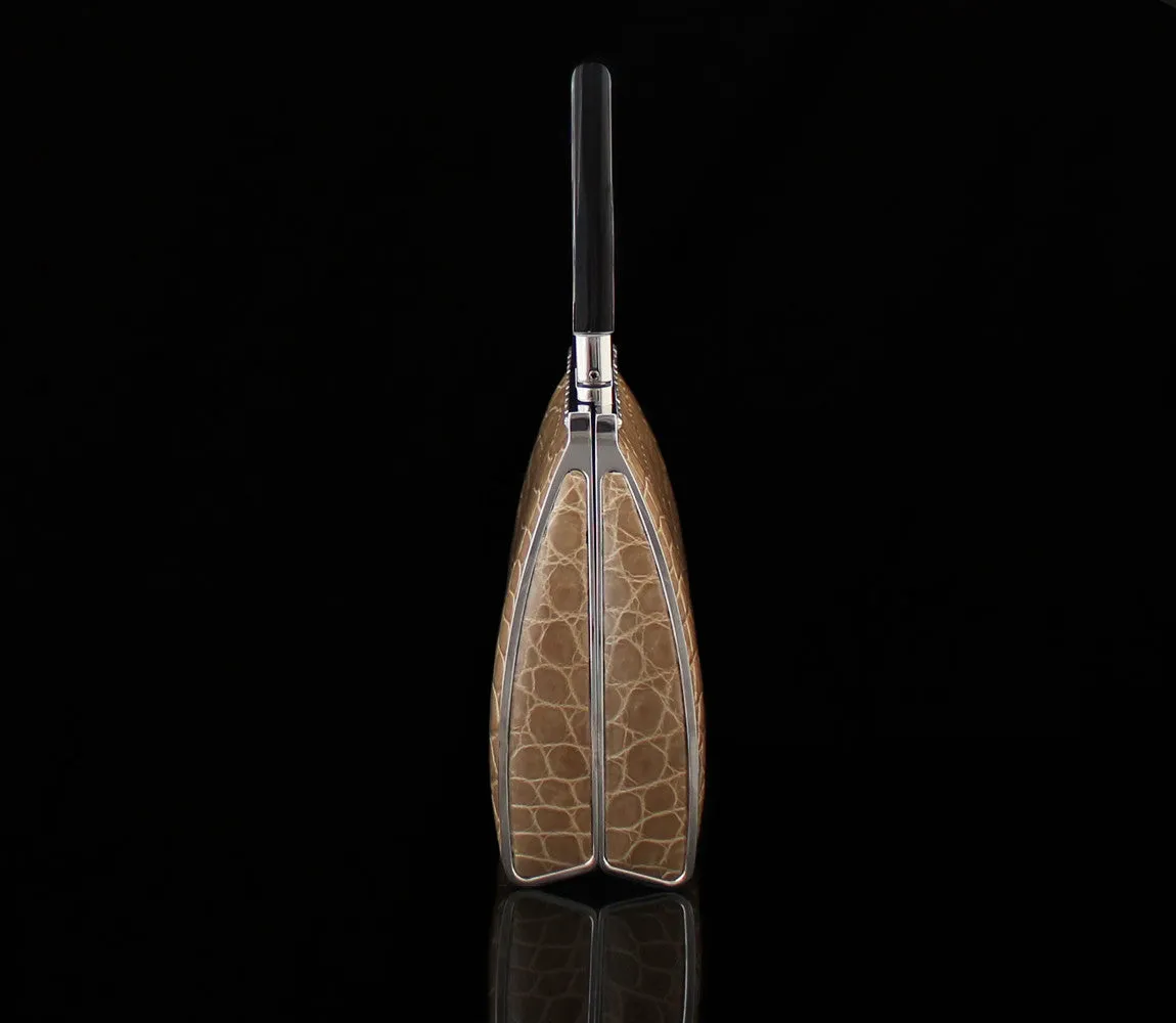 Alligator Bag Light Gold