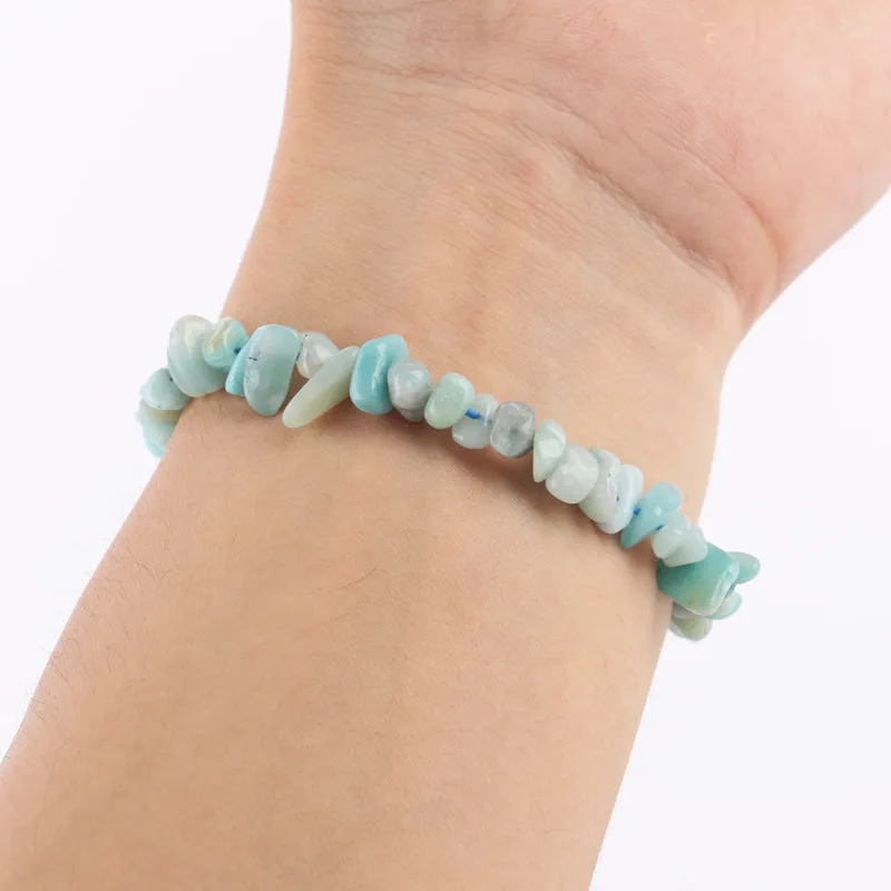 Amazonite Crystal Bracelet - Chip