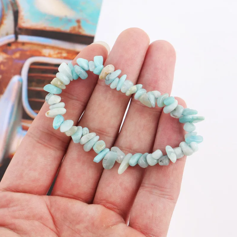 Amazonite Crystal Bracelet - Chip