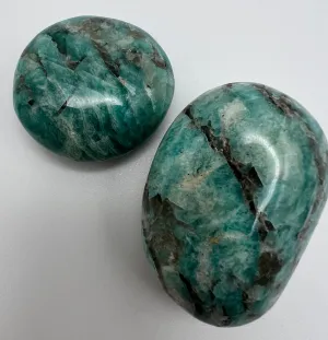 Amazonite Palm Stone