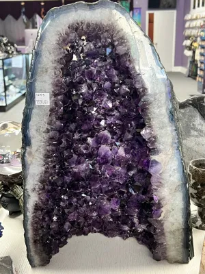 Amethyst Cathedral - Dark Purple
