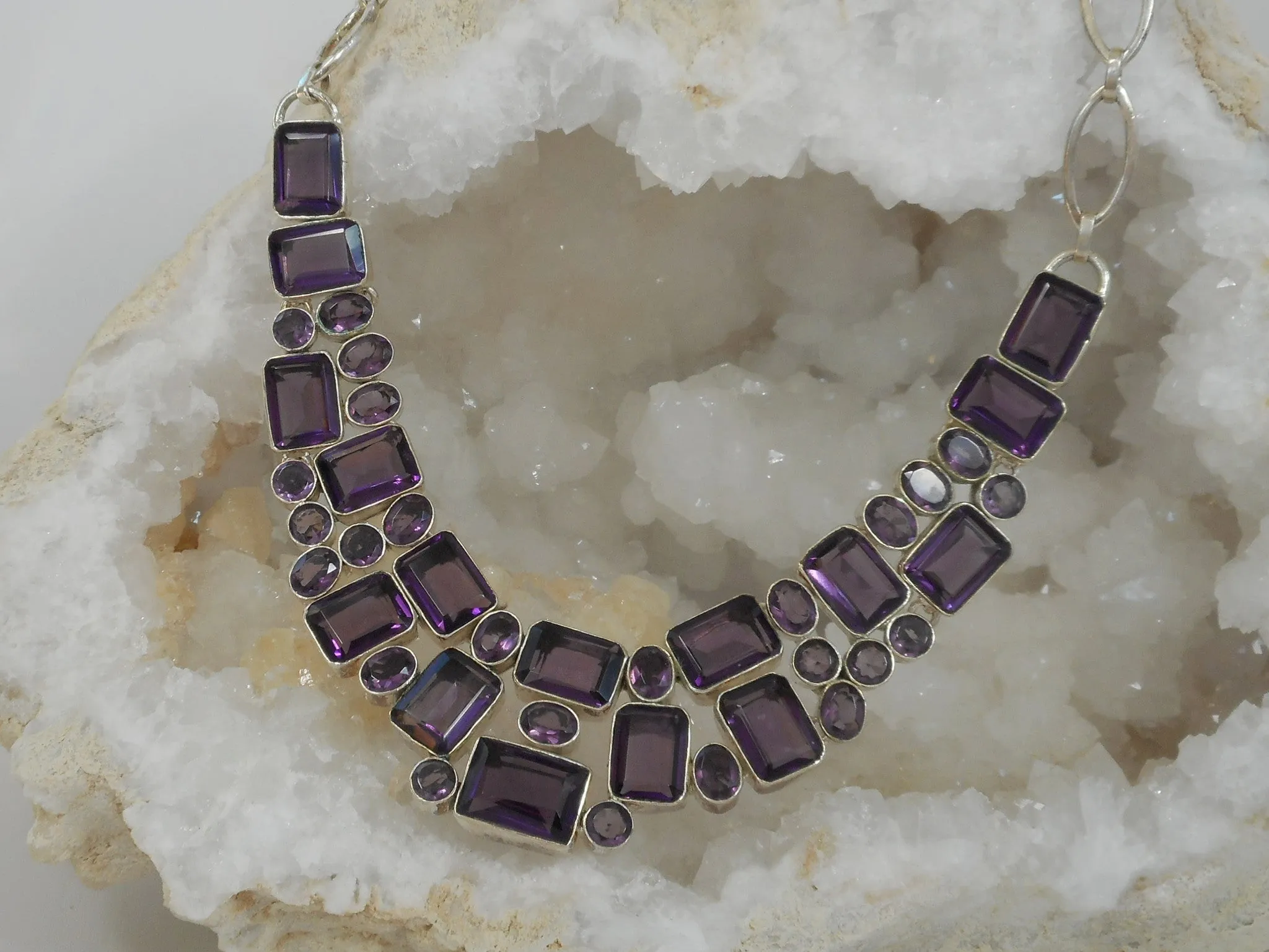 *Amethyst Quartz Necklace 2