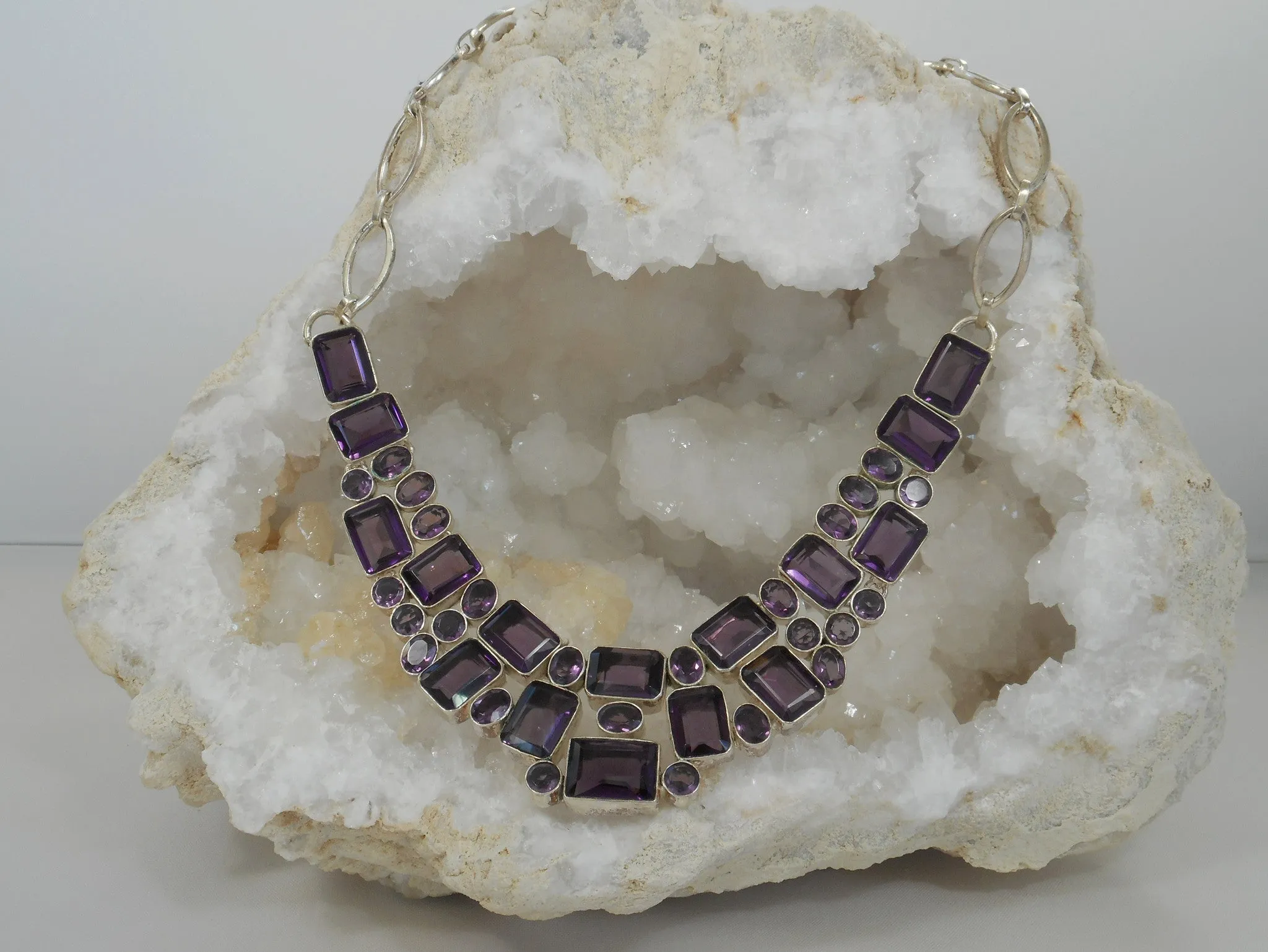 *Amethyst Quartz Necklace 2