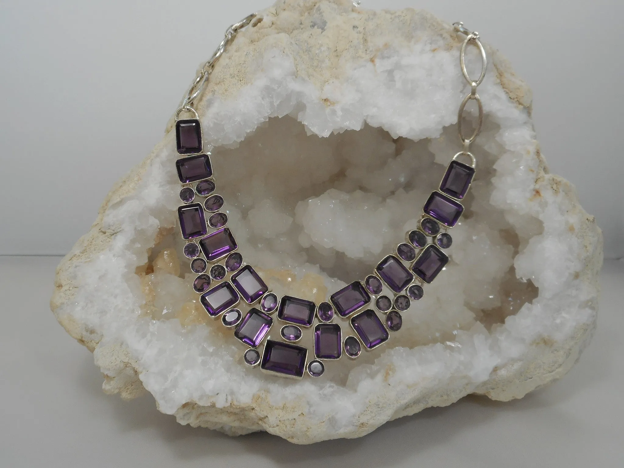 *Amethyst Quartz Necklace 2