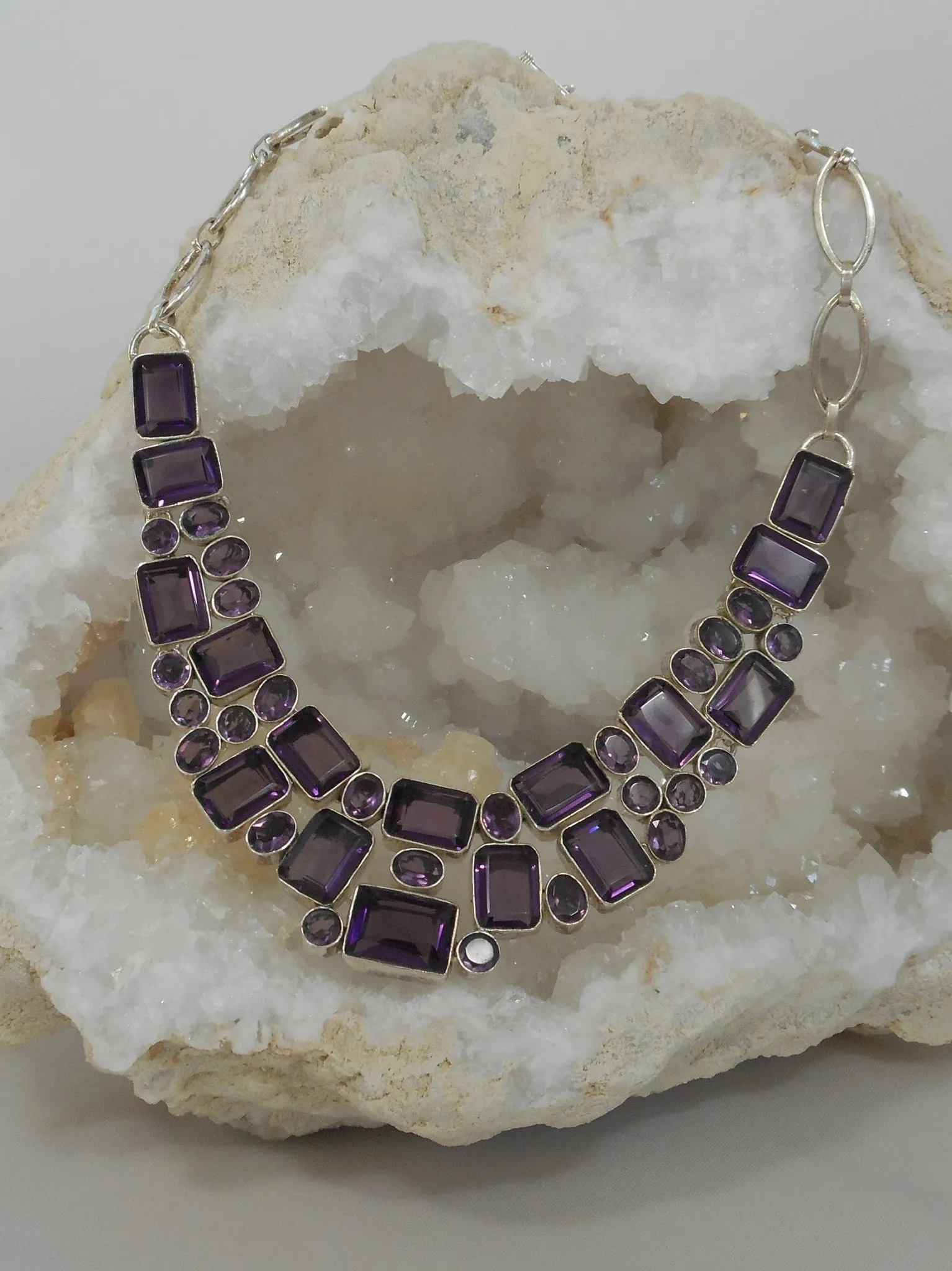 *Amethyst Quartz Necklace 2