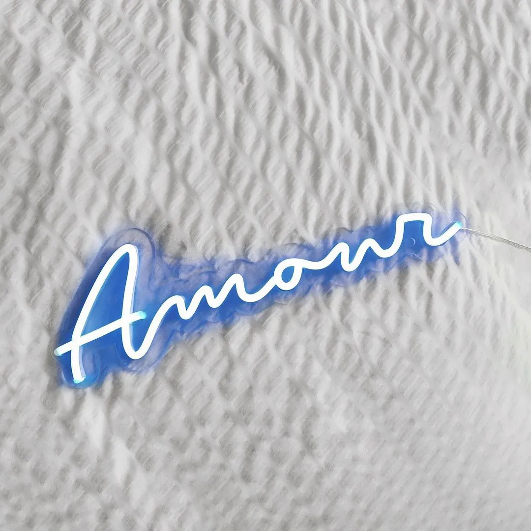 Amour Cursive - LED neon sign