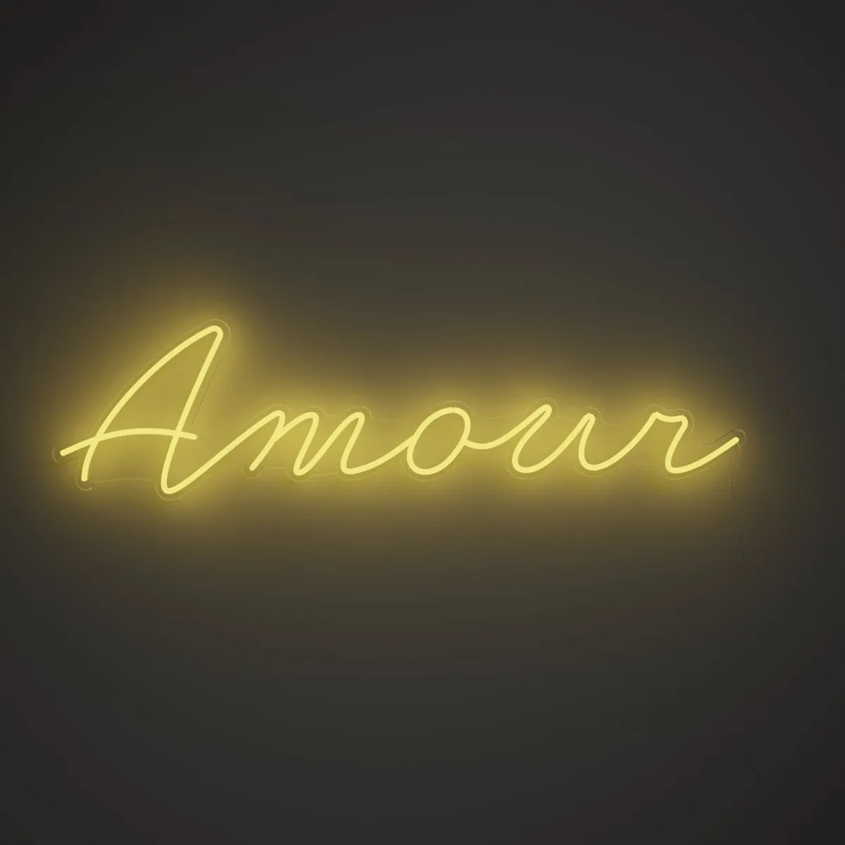 Amour Cursive - LED neon sign