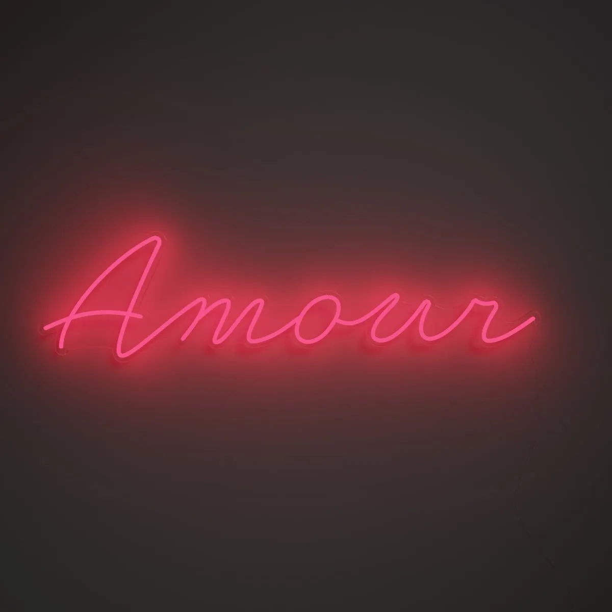 Amour Cursive - LED neon sign