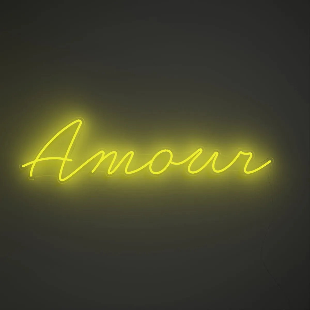 Amour Cursive - LED neon sign