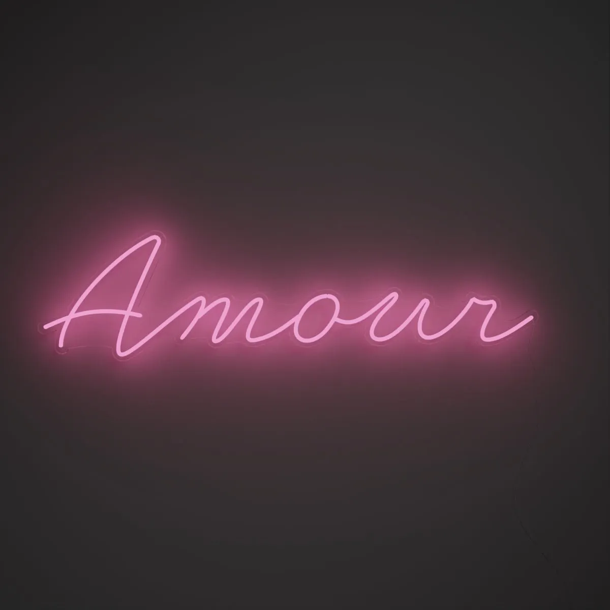 Amour Cursive - LED neon sign