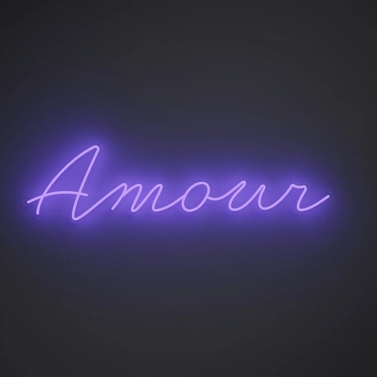 Amour Cursive - LED neon sign