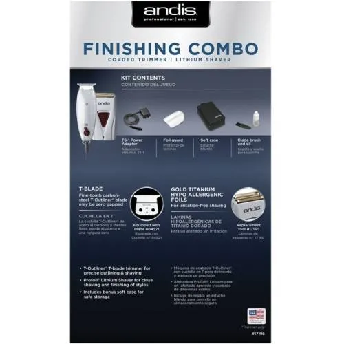 Andis© T-Outliner® Finishing Combo
