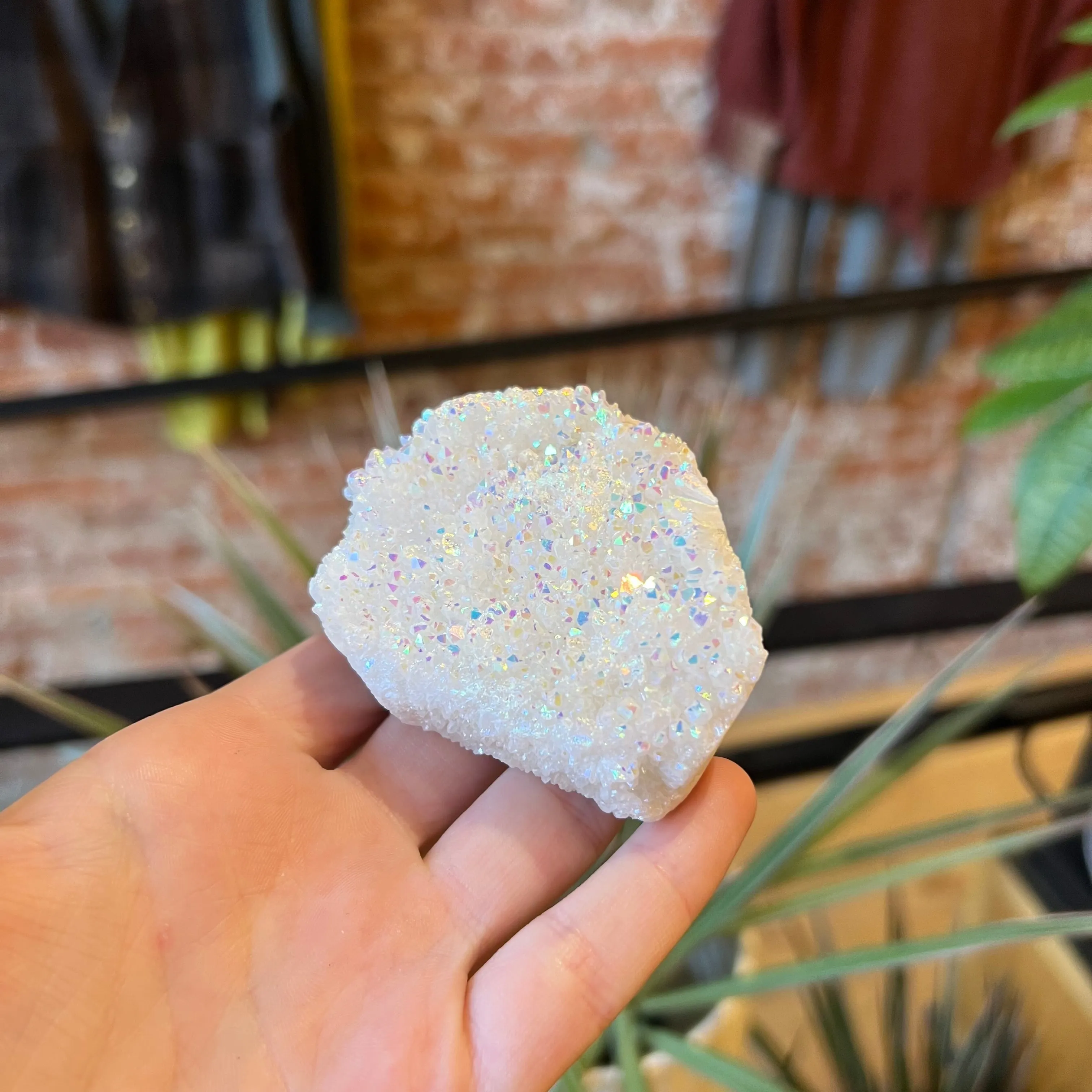 Angel Aura Quartz Cluster