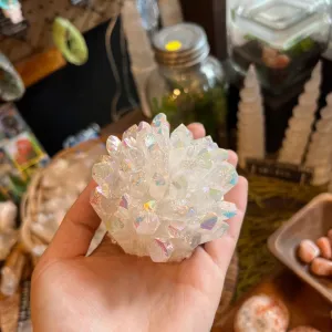 Angel Aura Quartz Cluster