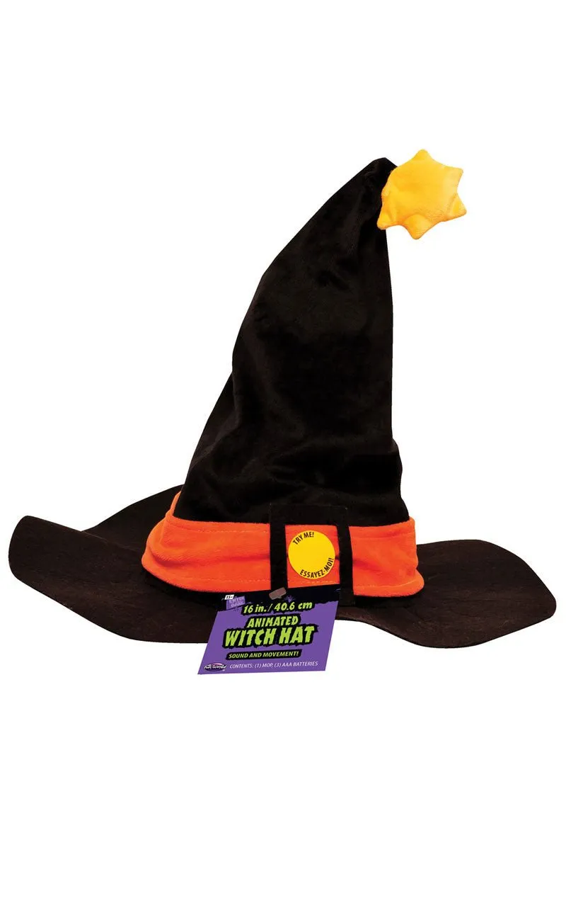 Animated Witch Hat Accessory